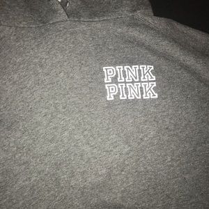 Pink Victoria’s Secret hoodie
